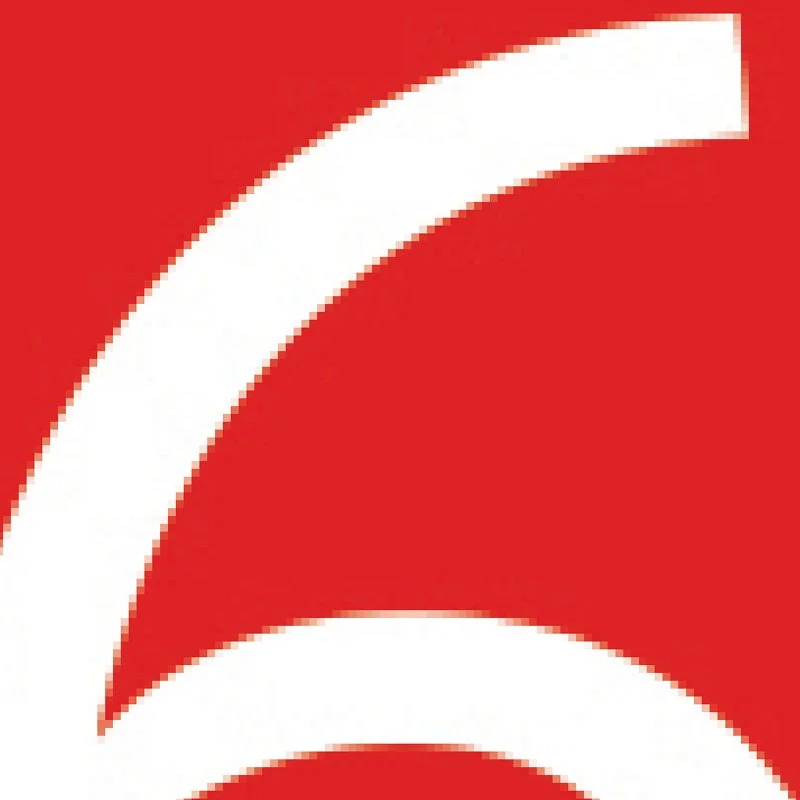 A detail of our logo from a raster file