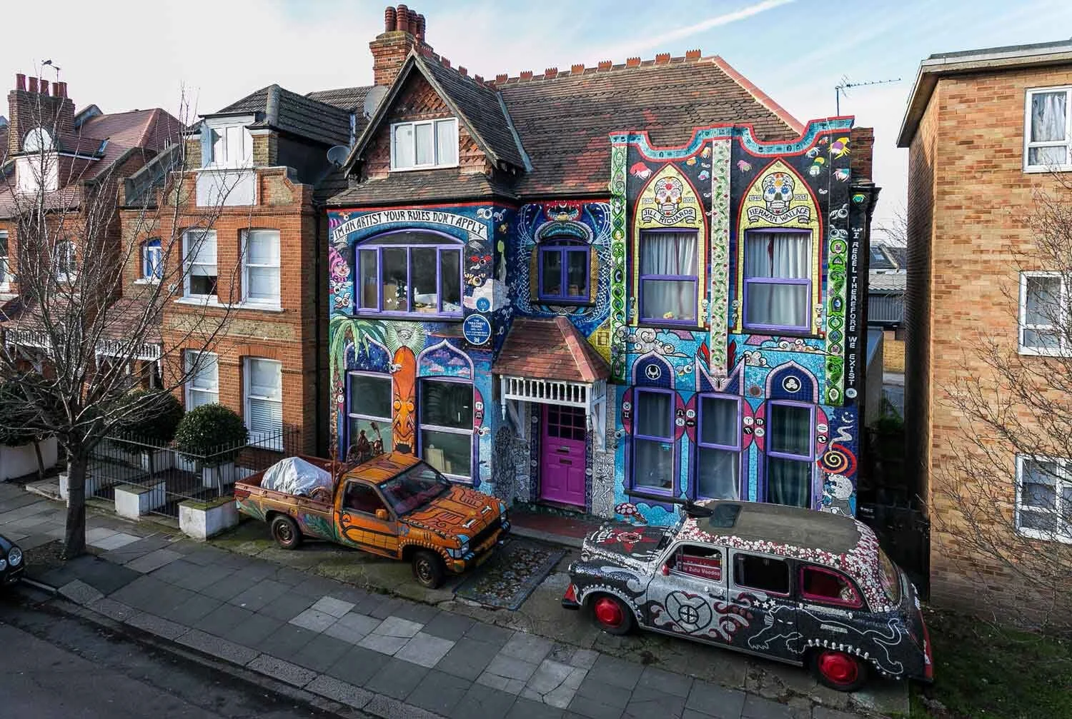 Mosaic House in Chiswick, London
