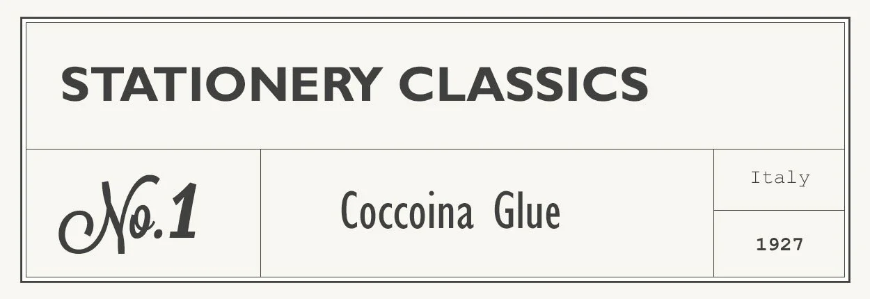 coccoina glue stationery classics