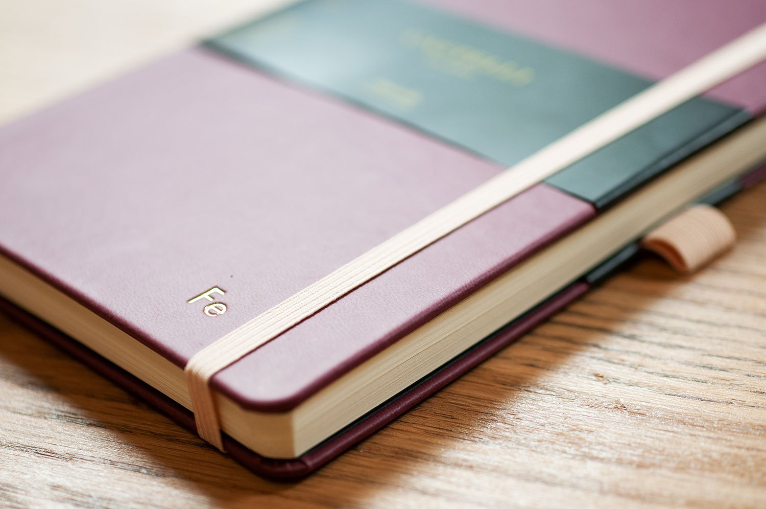 How we personalised a notebook