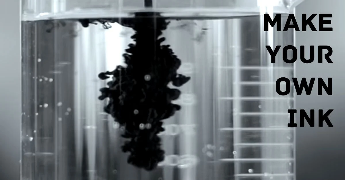 Ink Out Of Thin Air: Make Your Own Ink