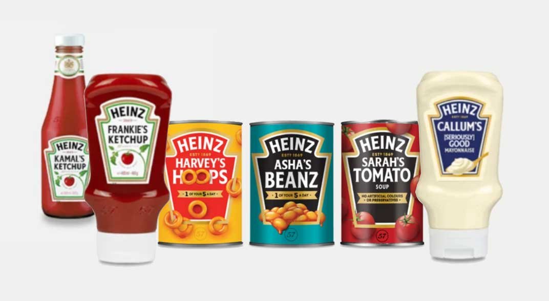 personalised heinz