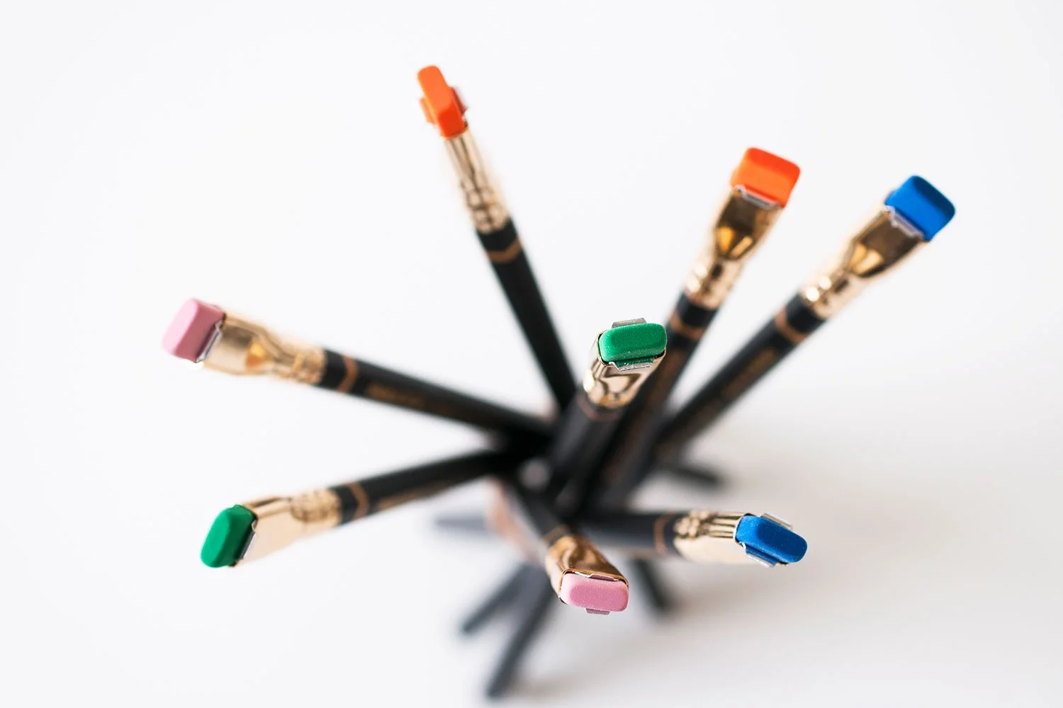 blackwing pencils with coloured erasers