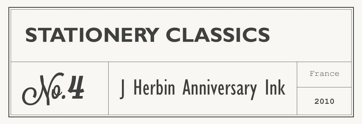 j herbin anniversary ink stationery classic