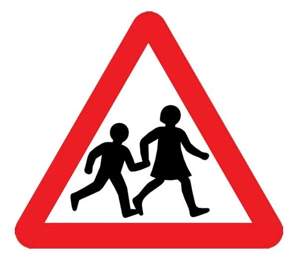 Warning - children crossing