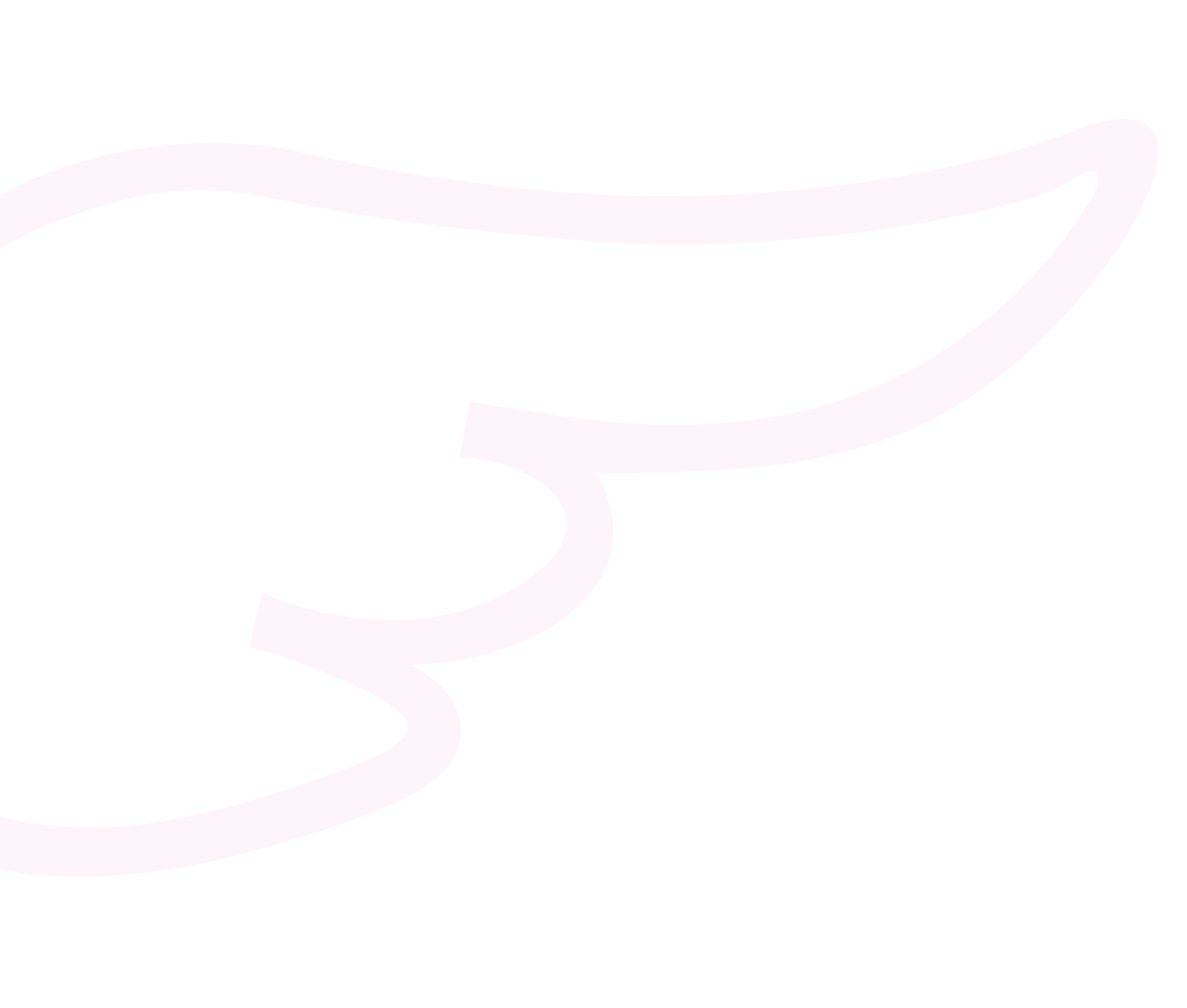 A light pink outline of a pair of eyeglasses against a white background.