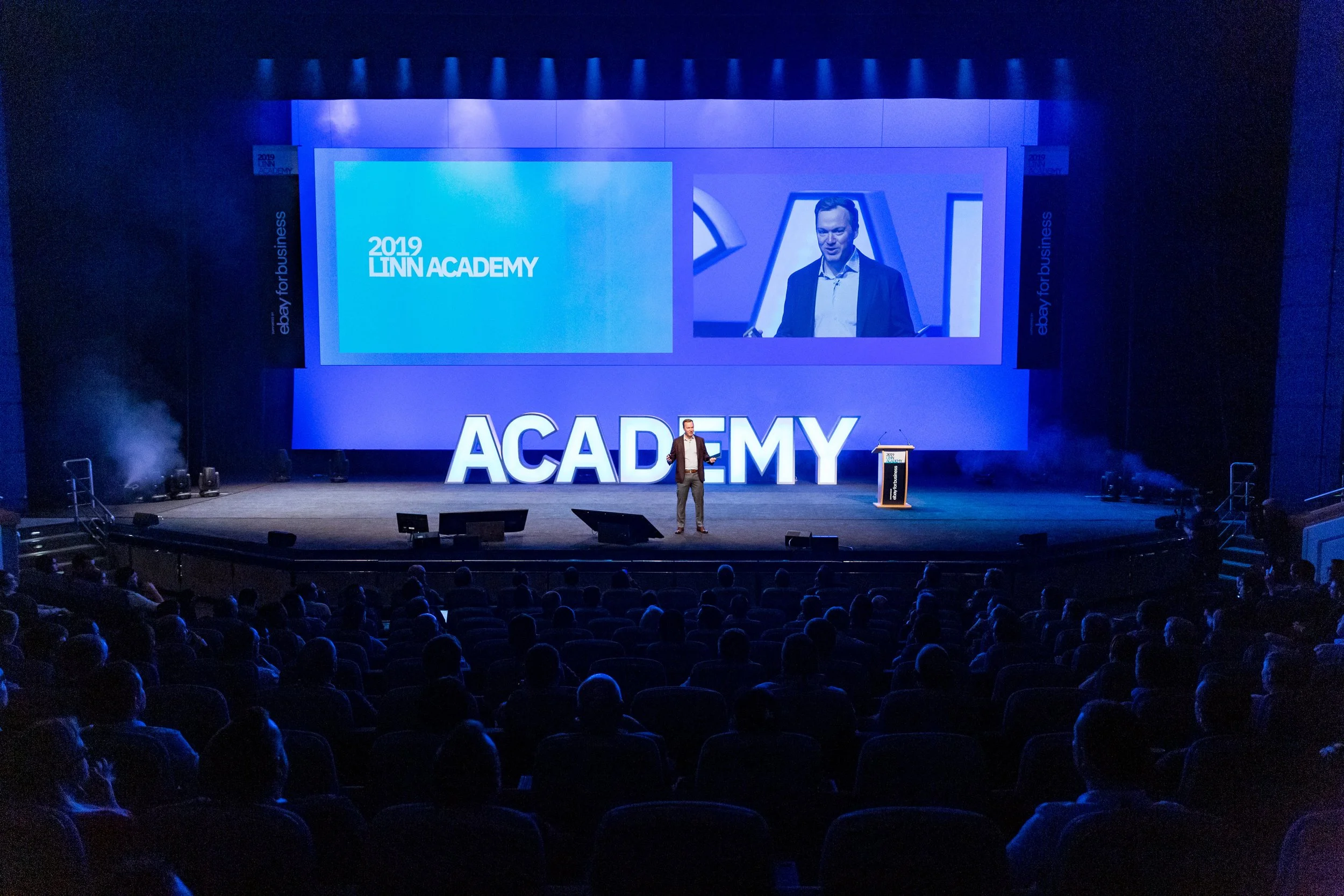 Jeremy Miller talking at an event