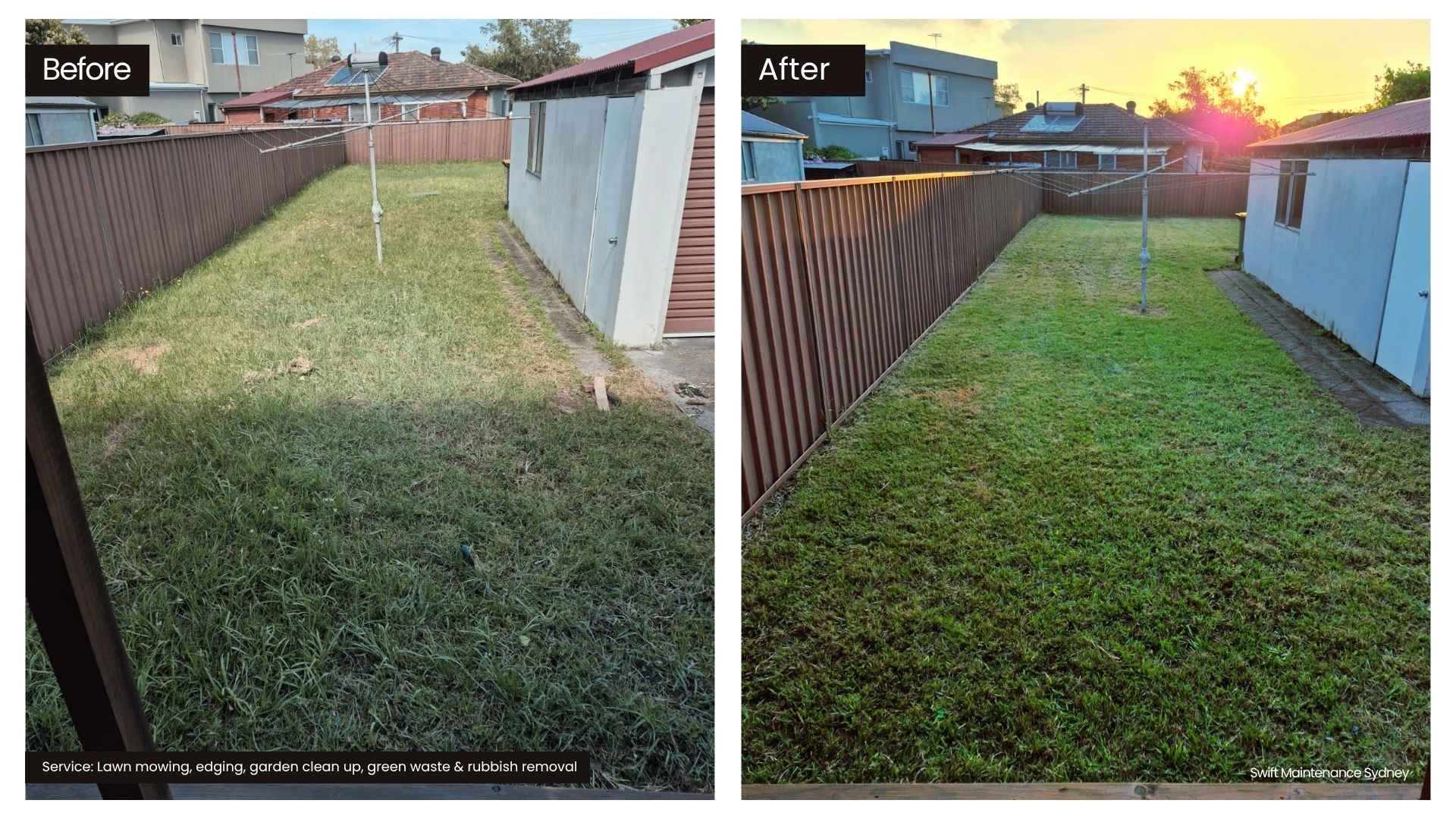 Portfolio - before and after photos