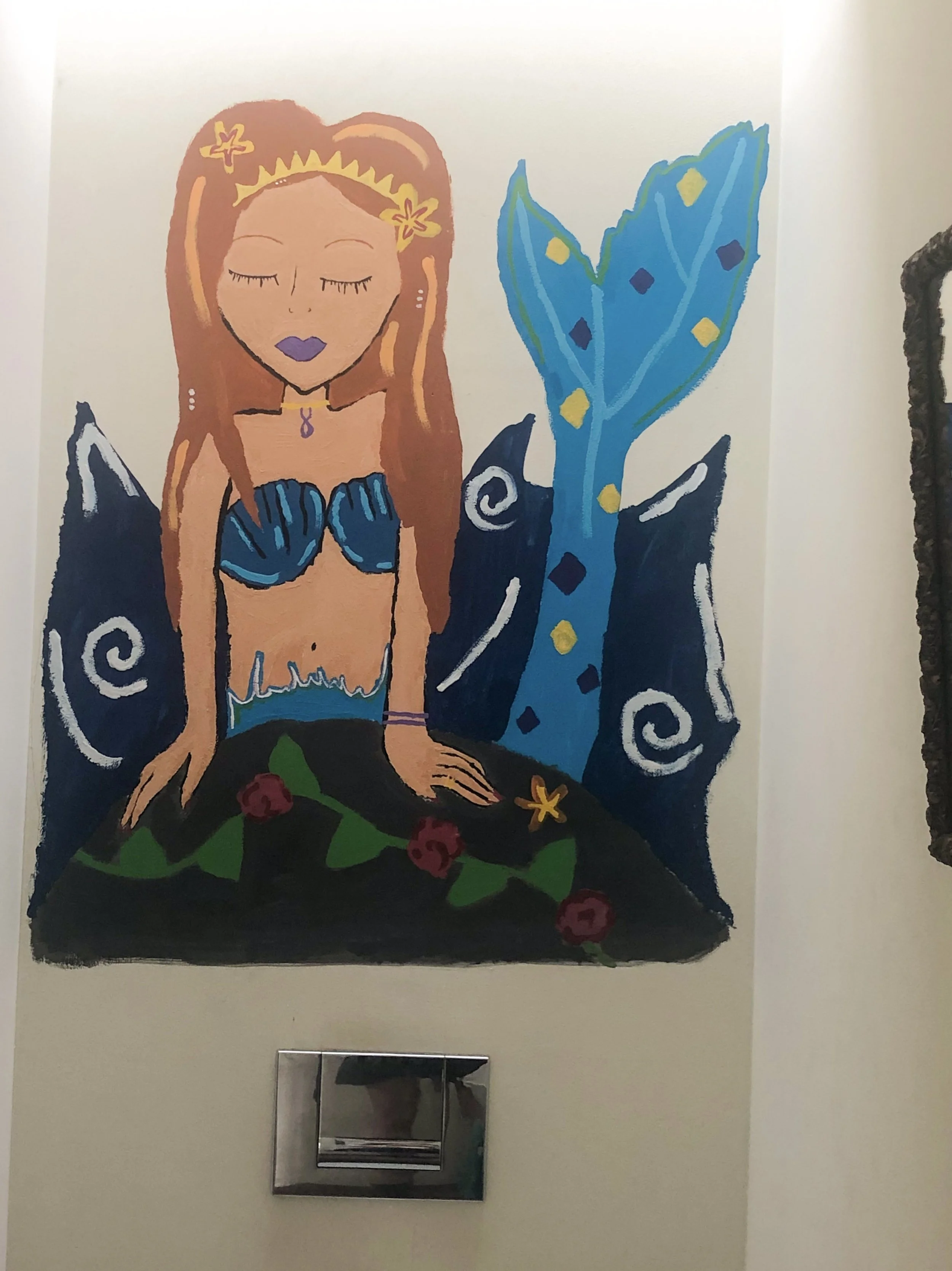 Mermaid mural (2020)