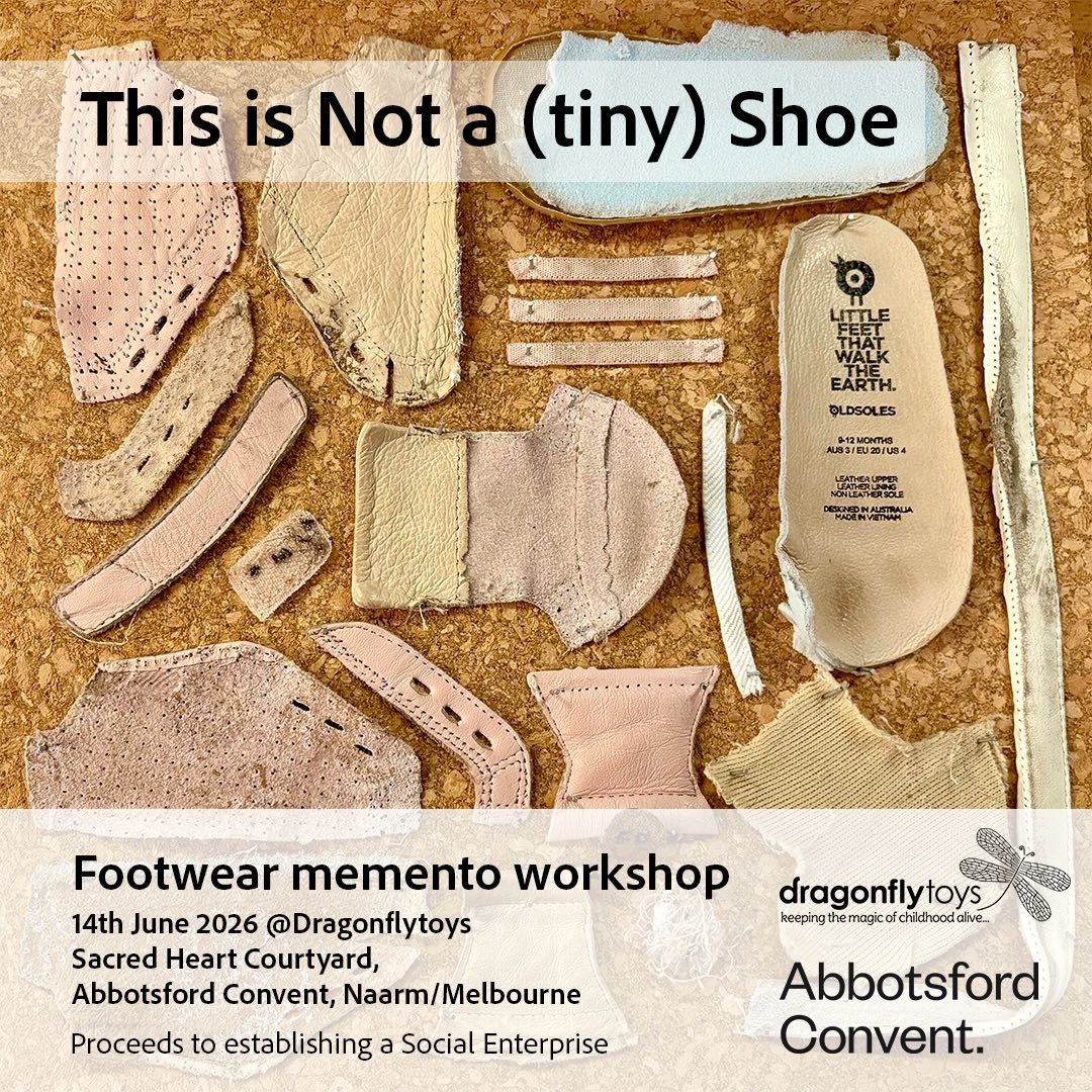 If you thought you&rsquo;d missed out, think again.

This is Not a (Tiny) Shoe has been rescheduled to Saturday 14 June and we&rsquo;d love to see you there.

Bring a pair of shoes that hold a memory: well-worn or simply too precious to pass on, conn