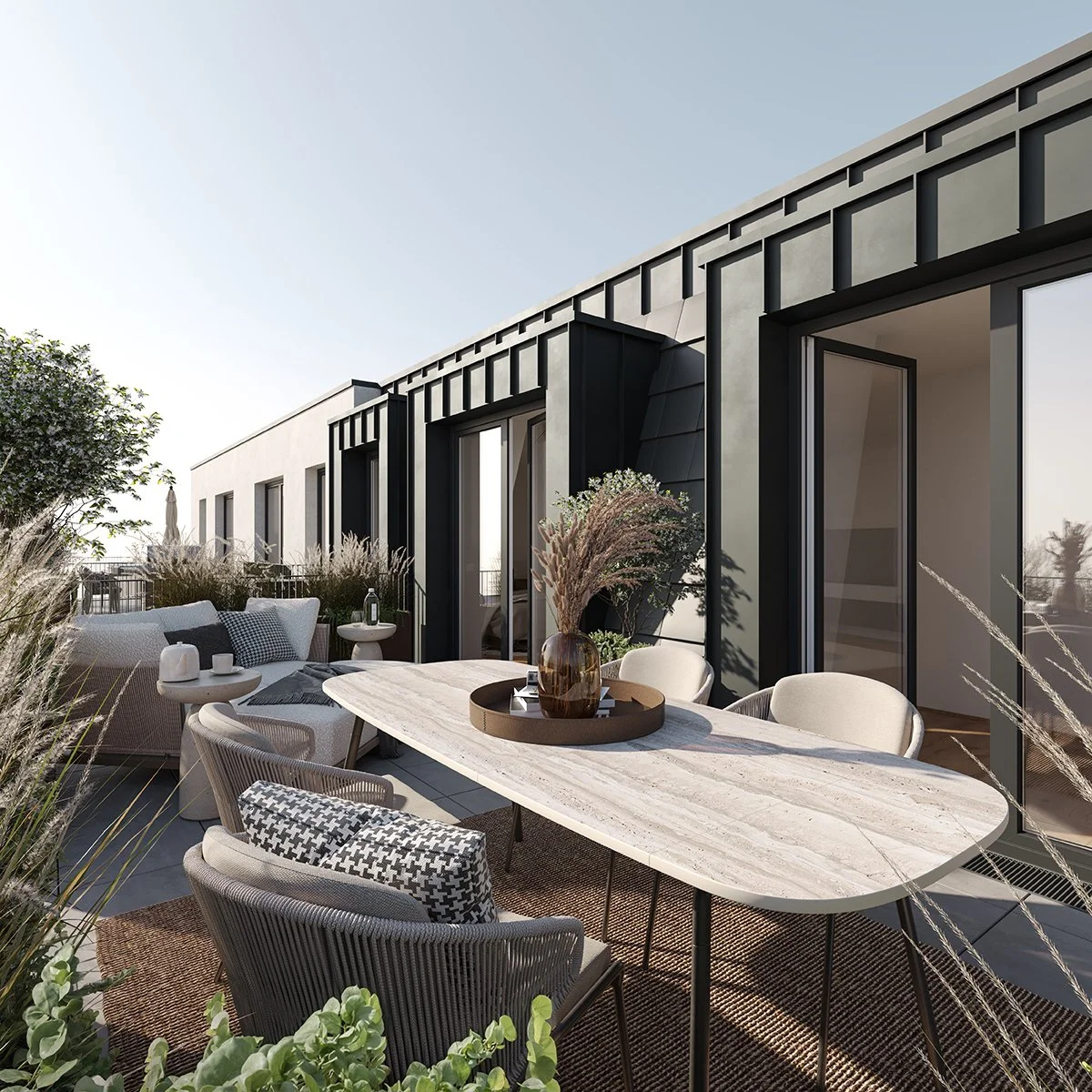 Hastedter Heerstraße 109-113: Penthouse mit großem Dachgarten und weitem Blick über Bremen