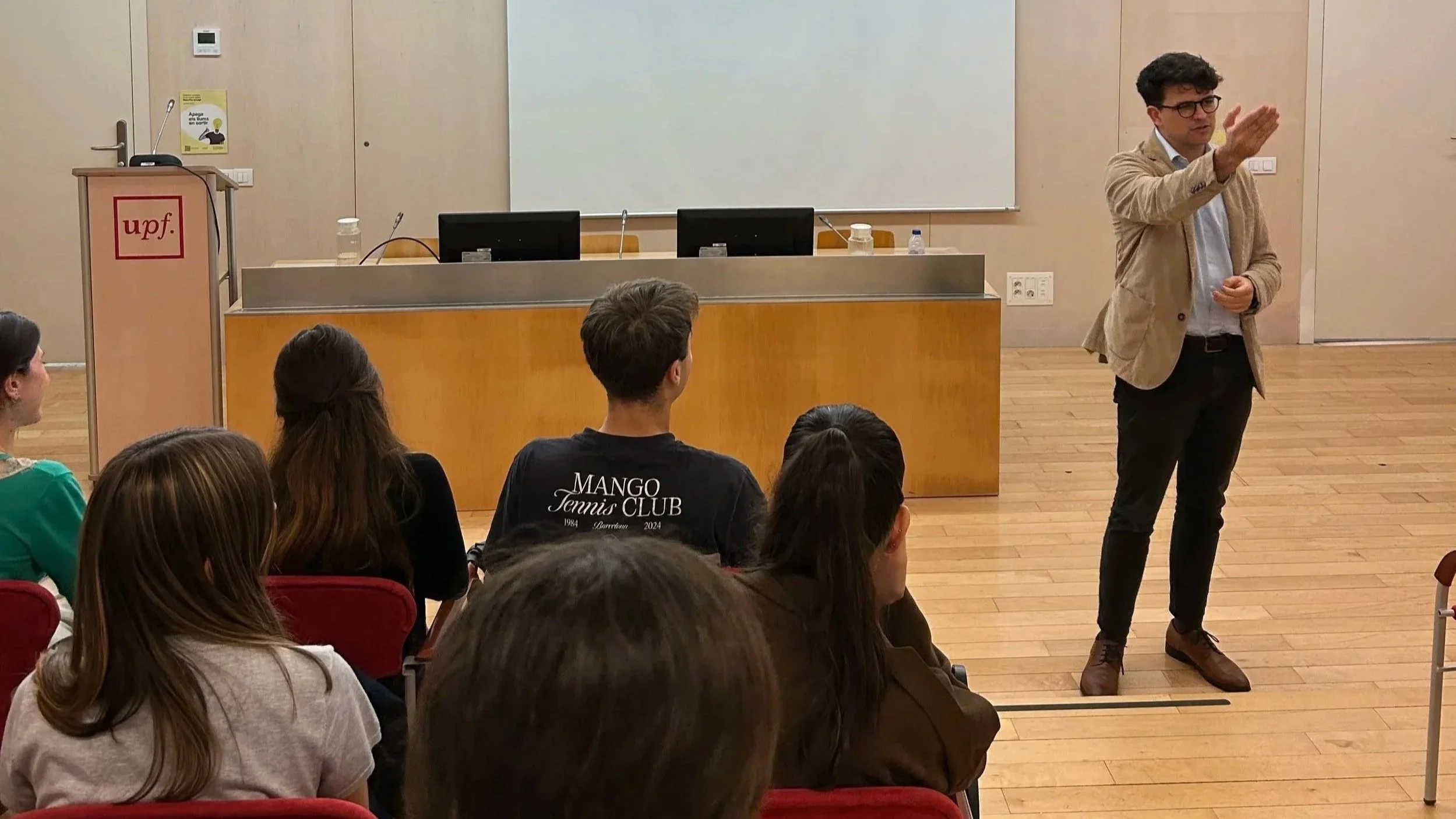 Formació d'oratòria amb en Jan Ortuño