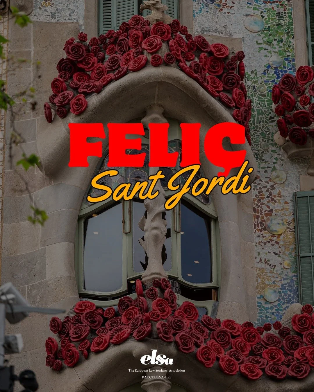 🌹 Feli&ccedil; Diada de Sant Jordi! Avui els carrers de Barcelona s'omplen de cultura i tradici&oacute;.

✨ Us convidem a gaudir d'aquest dia especial, a perdre-us entre parades de llibres i a seguir buscant la inspiraci&oacute; en cada nova lectura