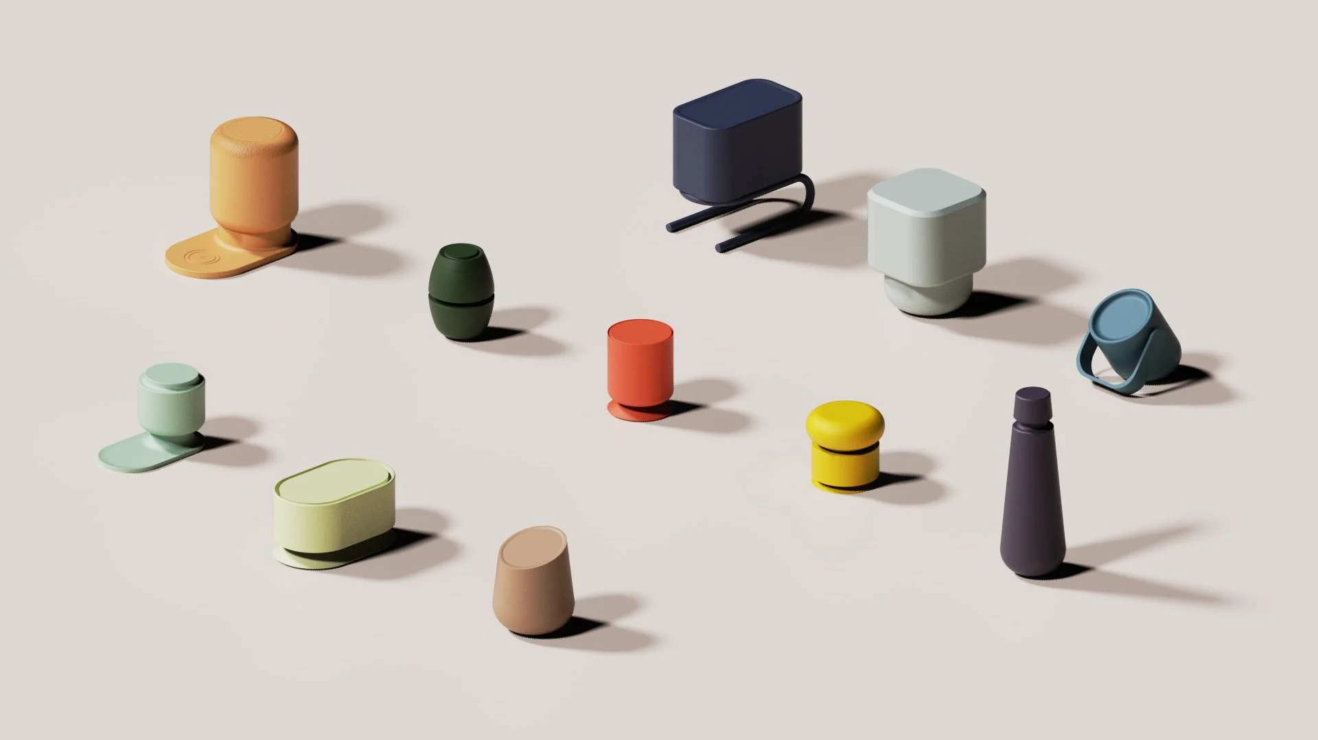 Rapid CAD Modelling of the selected ideations gave further clarity towards developing a functional design.