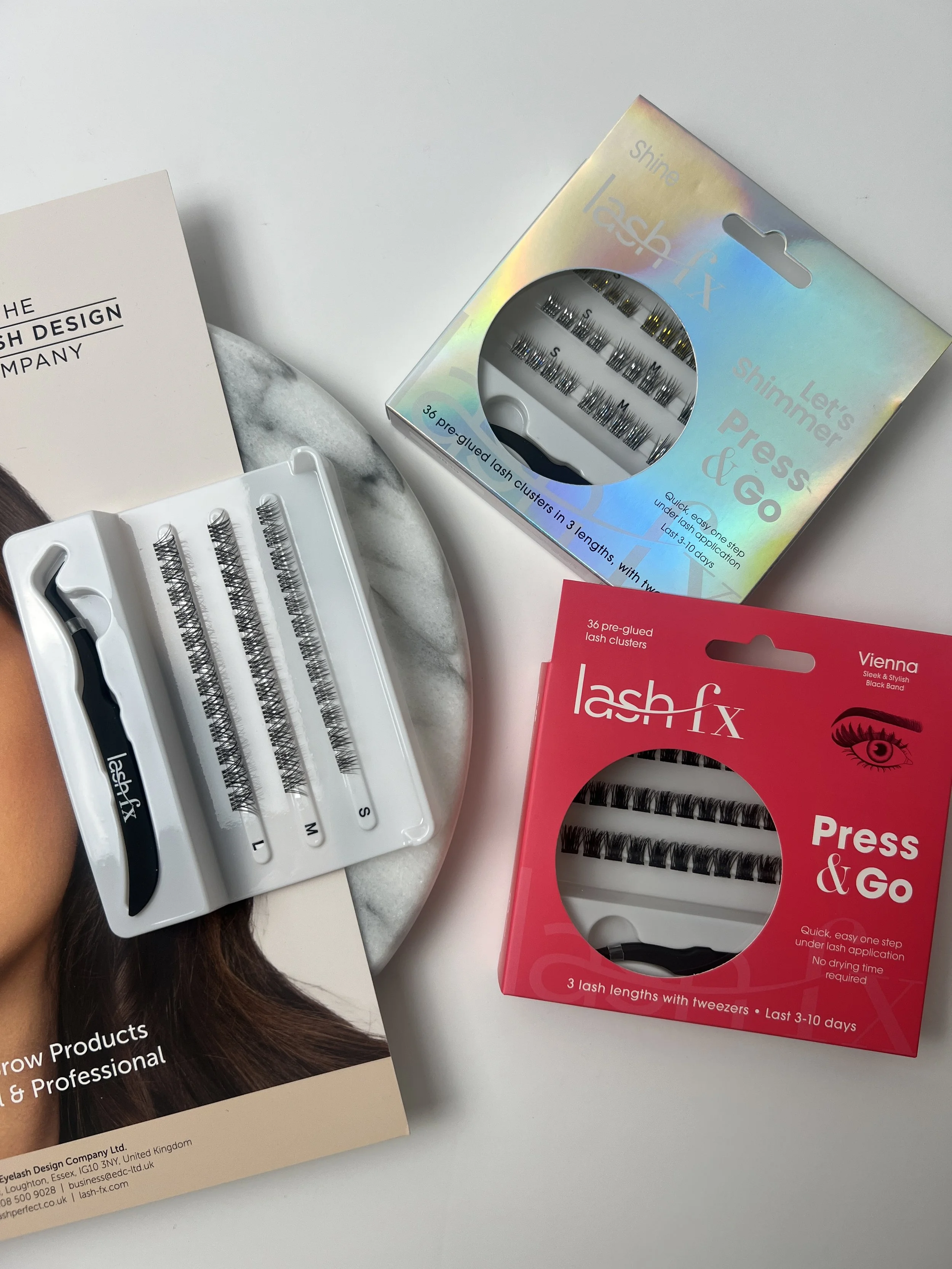 Range of Press & Go Retail Products