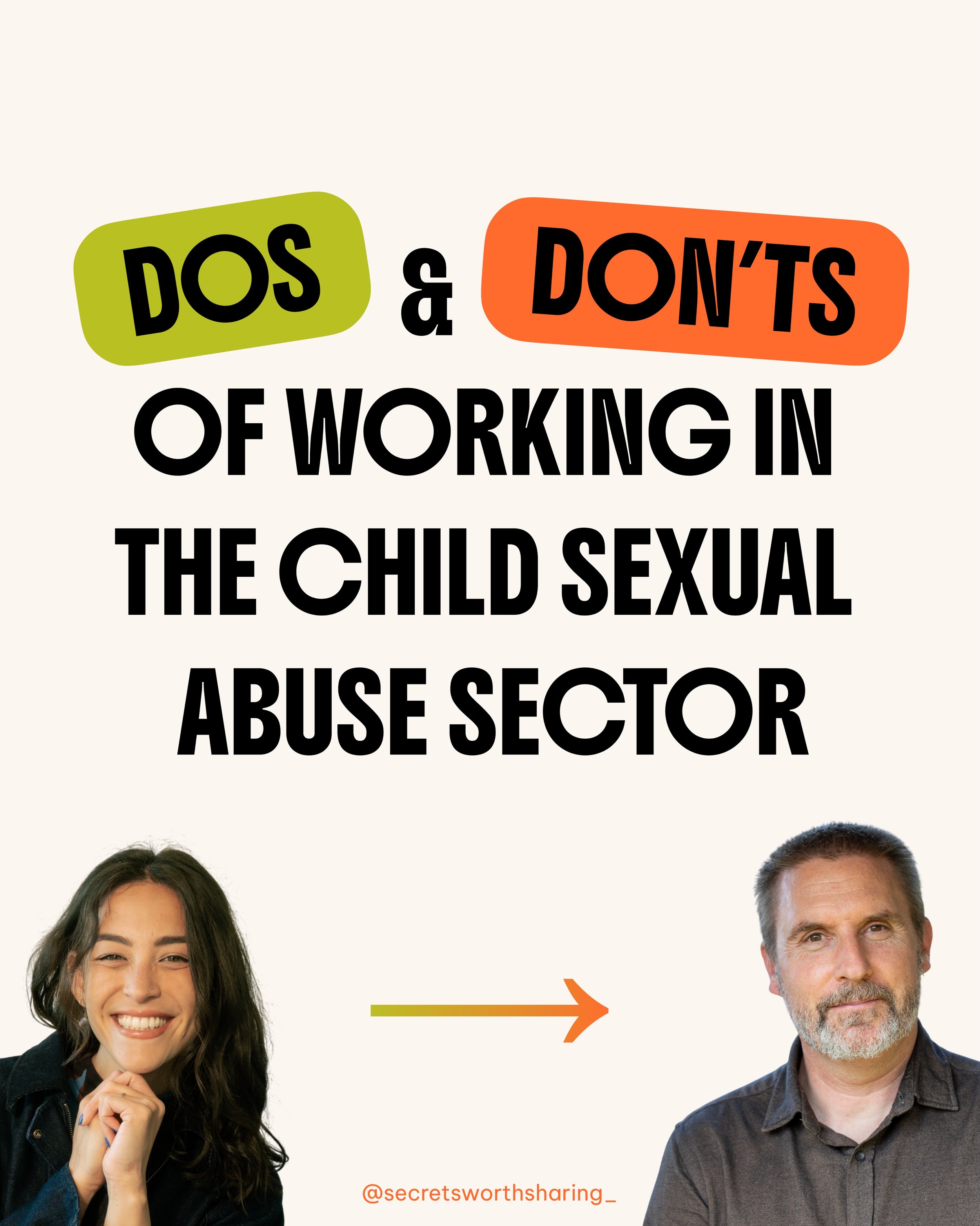If you are working in or with the CSA sector, then these Dos &amp; Don&rsquo;ts are for you!

These snippets of advice are pulled from our most recent episode where we chatted to Sean Coughlan, director of @tozeroorg. Working in the sector can feel l