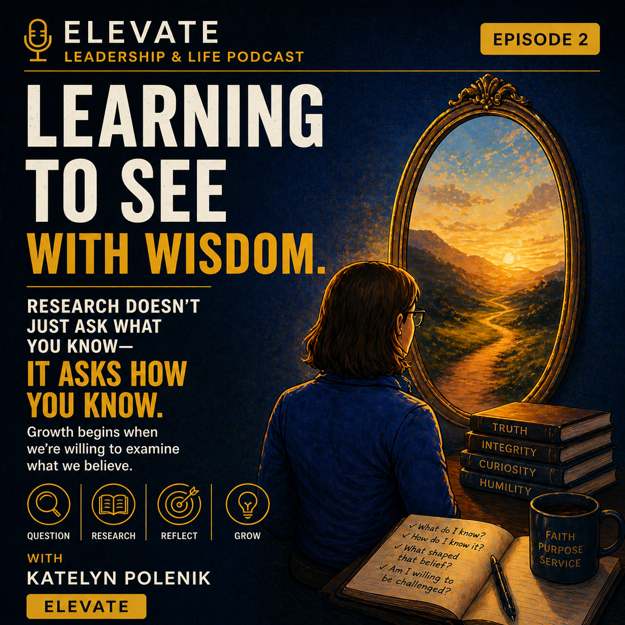 Seeing Before Leading