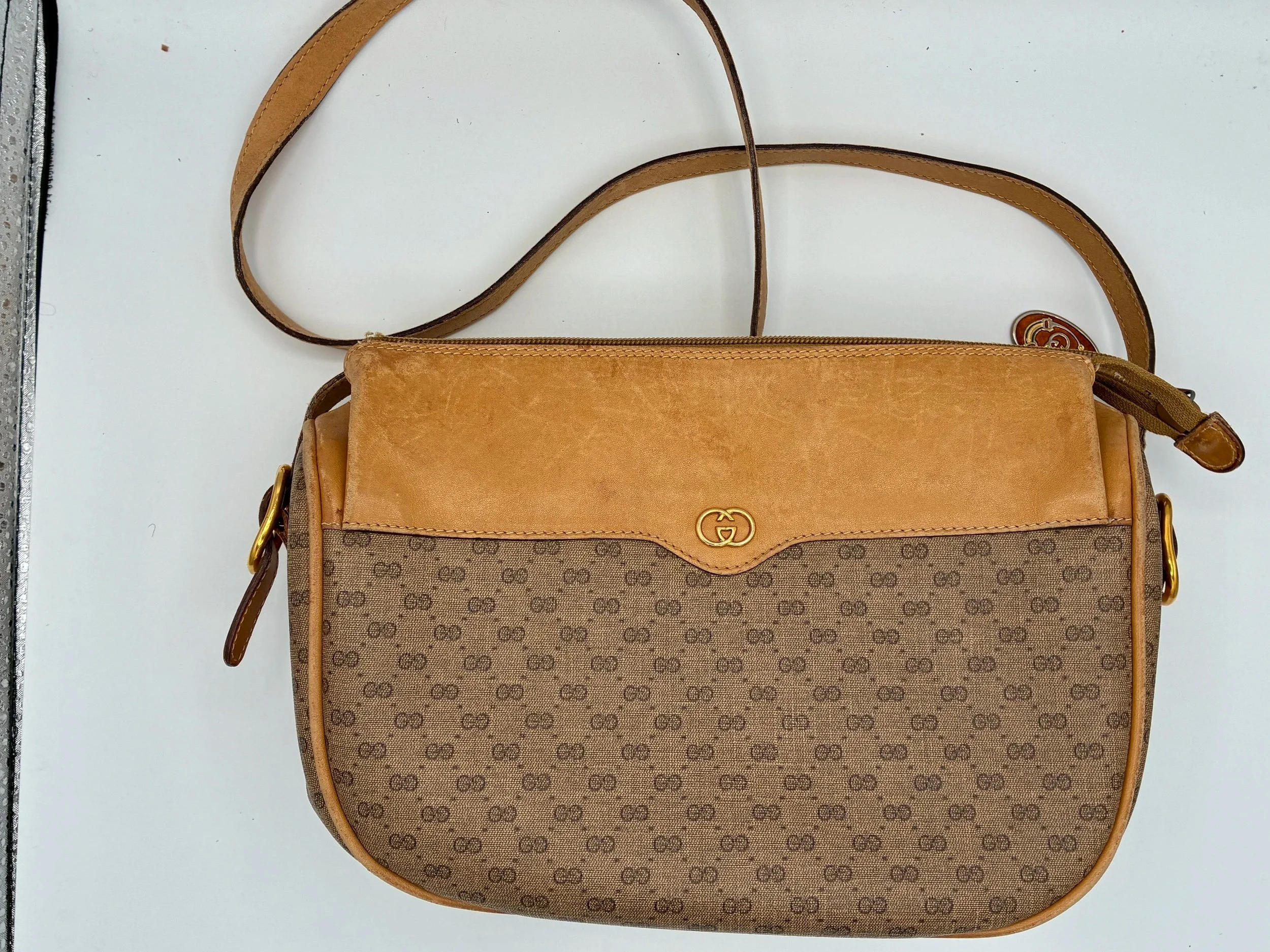 Vintage, Gucci Micro GG Supreme W/ Entrupy COA , 1980’s-90s (Uncommom)