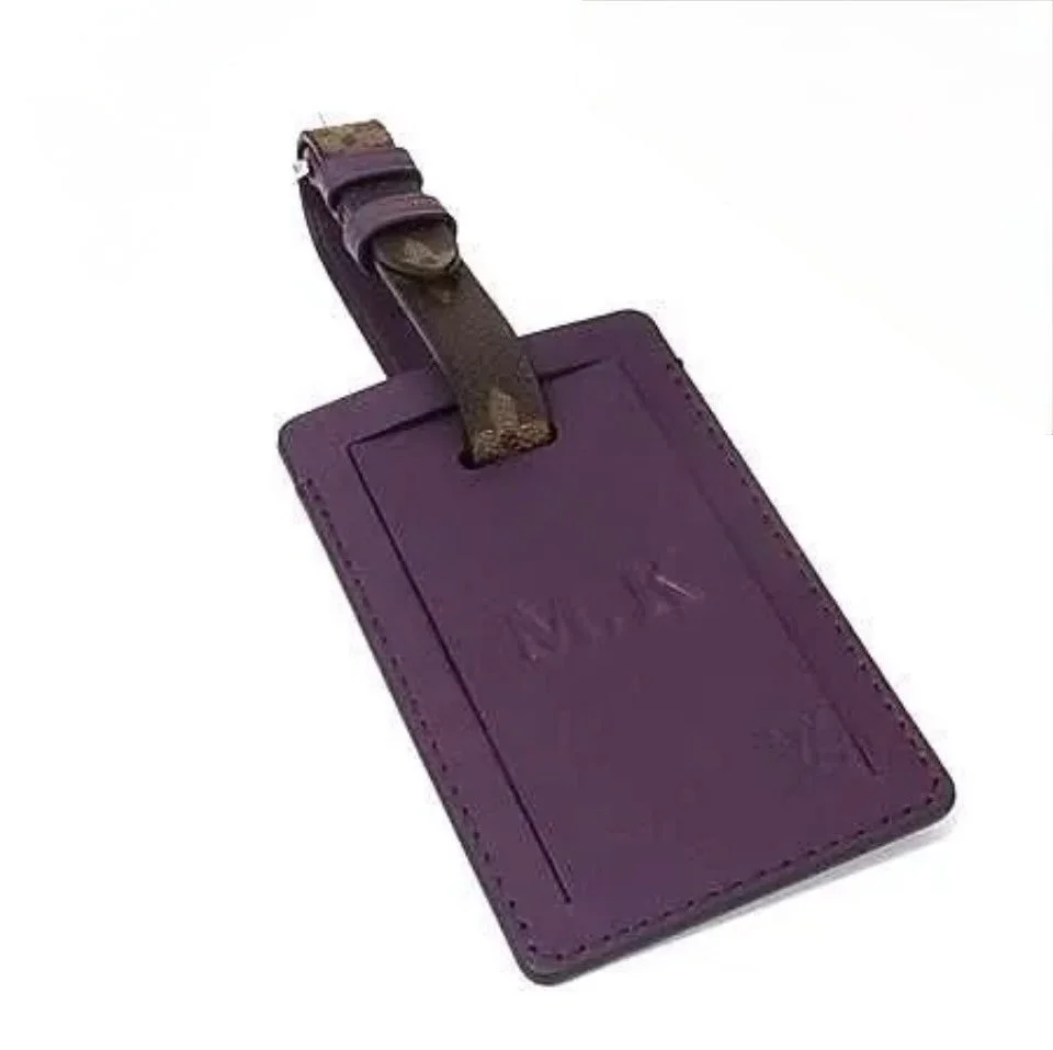 Louis Vuitton Monogram Porte Addresse Name Tag (M.K)