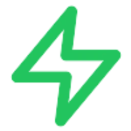 Green electrical pulse icon with a zigzag line resembling an EKG or heartbeat symbol.
