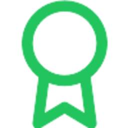 Green protest sign with a circle and lines