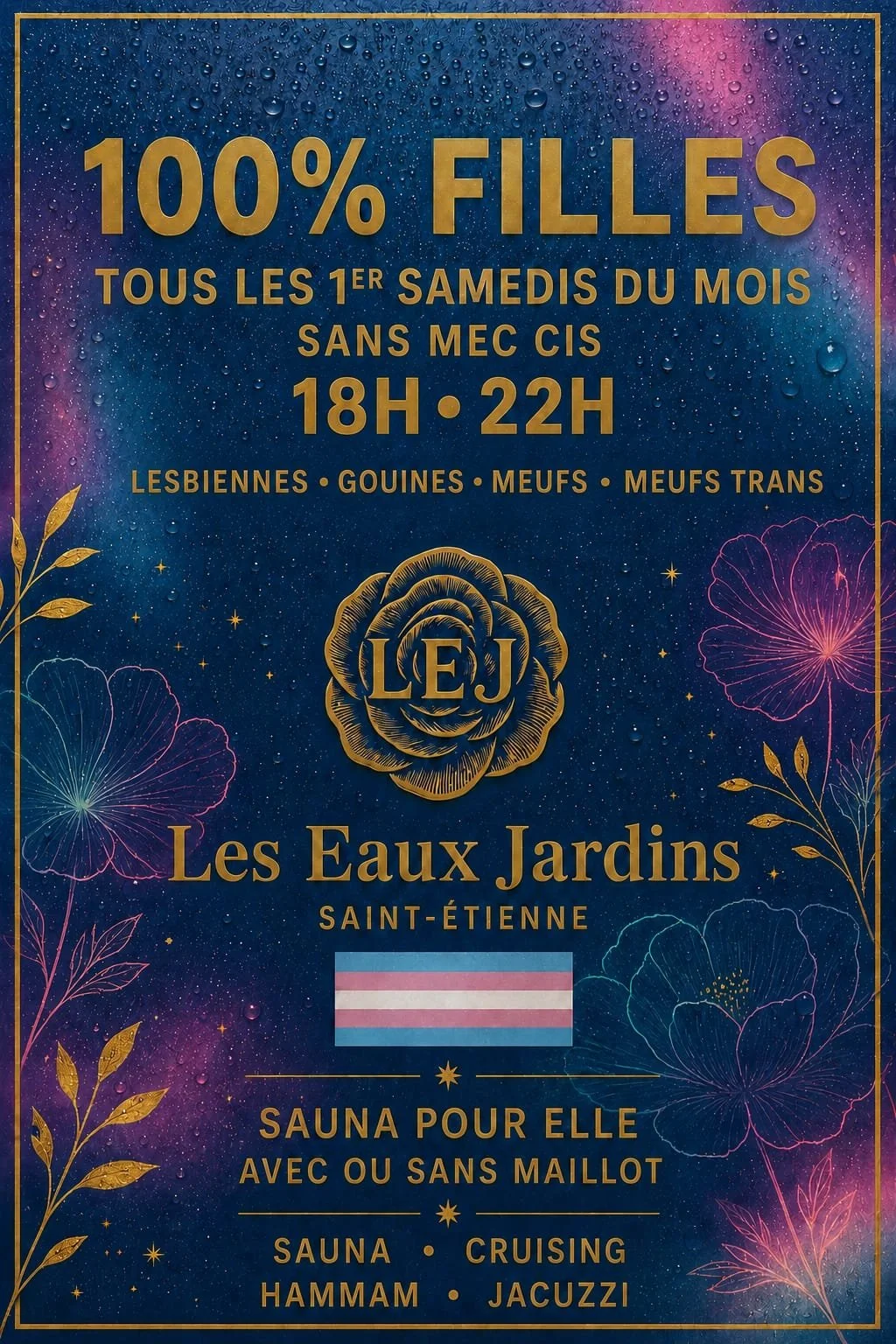 Logo LEJ Sauna Gay à Saint-Étienne
