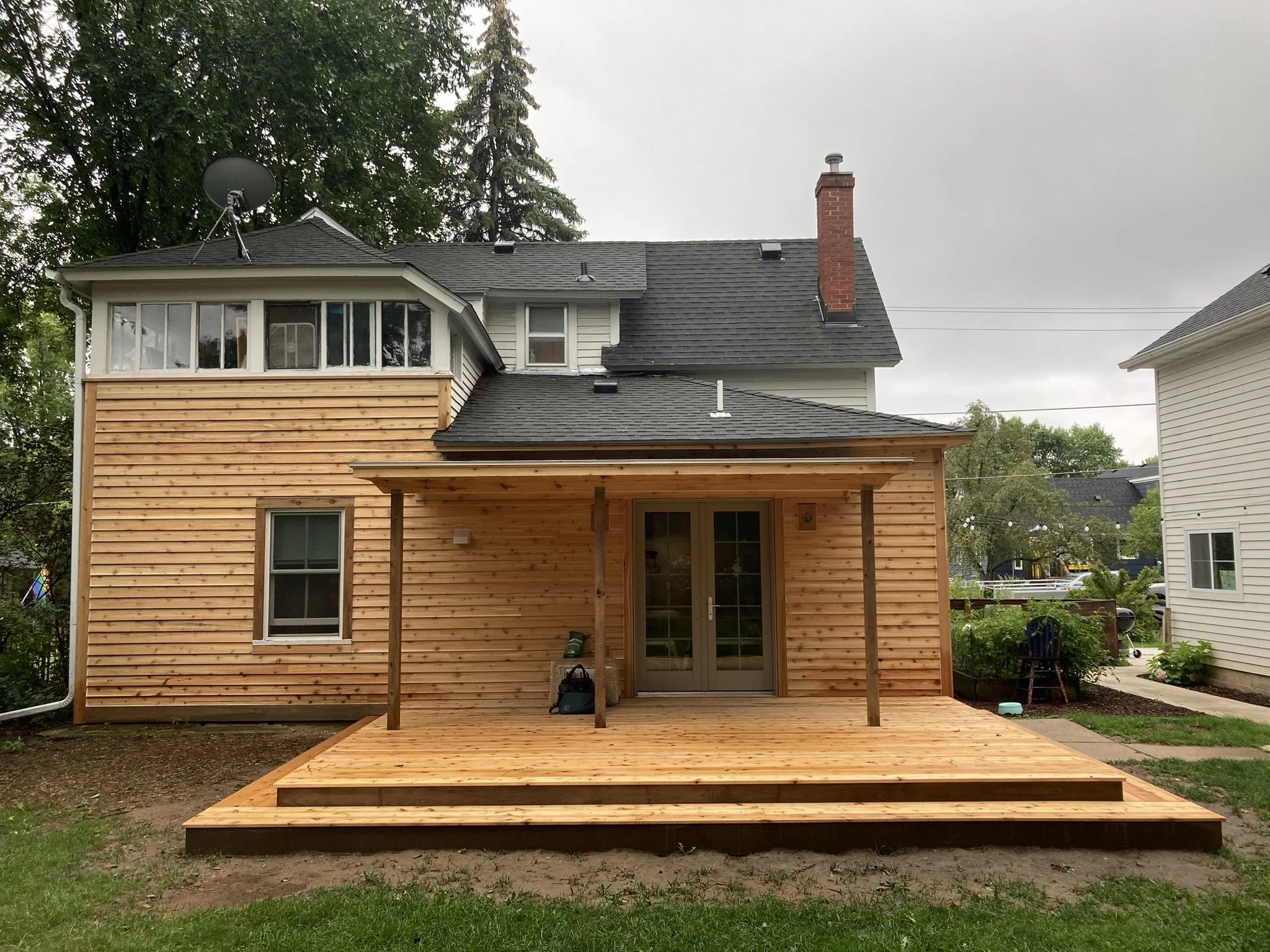 New Porch and Rebuilding