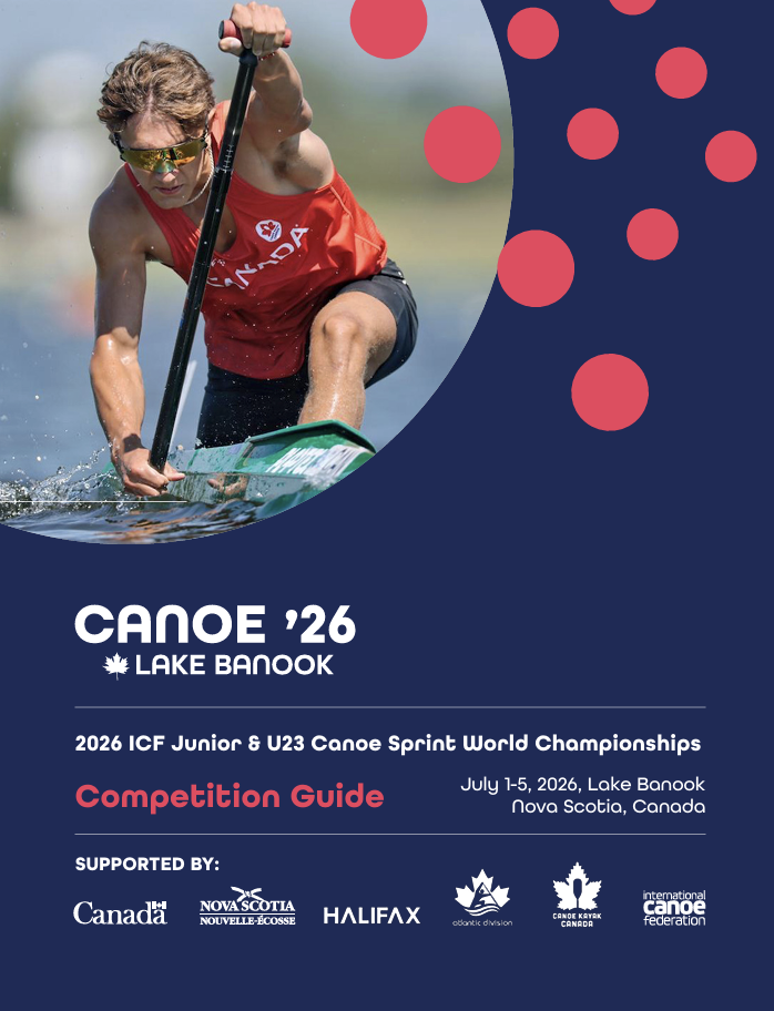 Guide de la compétition: Championnats du monde juniors et moins de 23 ans de canoë-kayak de vitesse ICF 2026