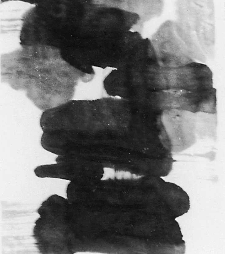 俞晓刚 Yu Xiaogang 
水墨 宣紙 Ink and wash on rice paper 1983 


