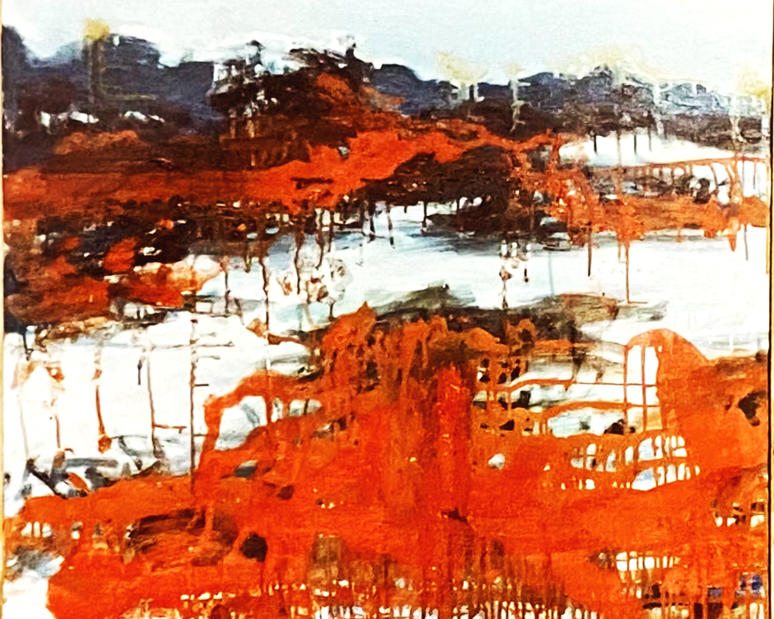 俞晓刚 Yu Xiaogang 
油画 Oil on canvas 
1000 x 700 
Xiamen 1983