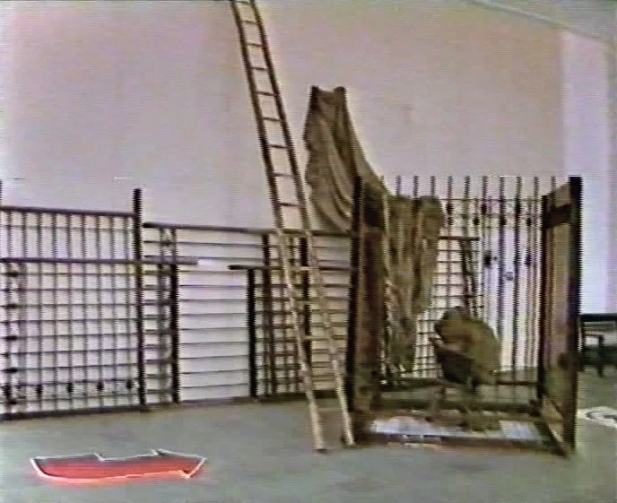 发生在福建省美术展览馆内的事件展览
Exhibition of events that occurred at the Fujian Provincial Art Museum
Fuzhou China  Dec 1986 