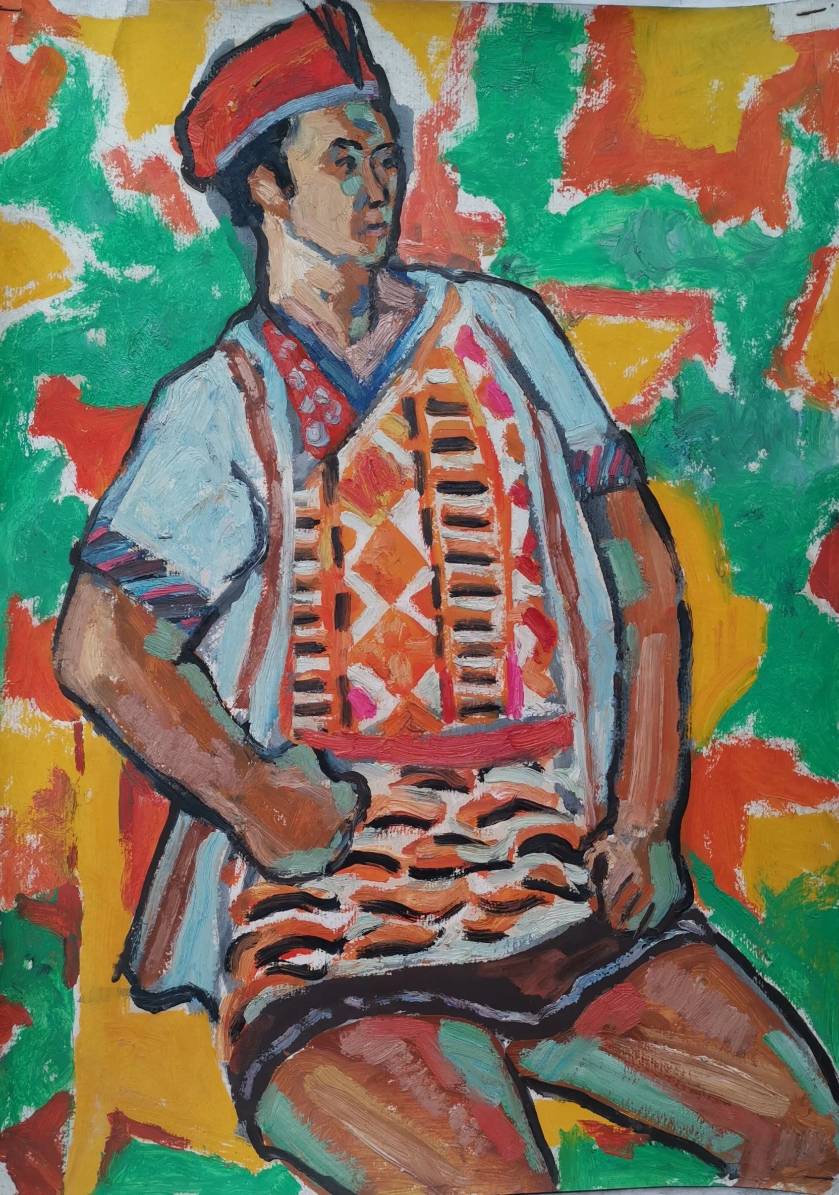 许成斗  Xu Chengdou
Oil on Board 
厦门 Xiamen 1983