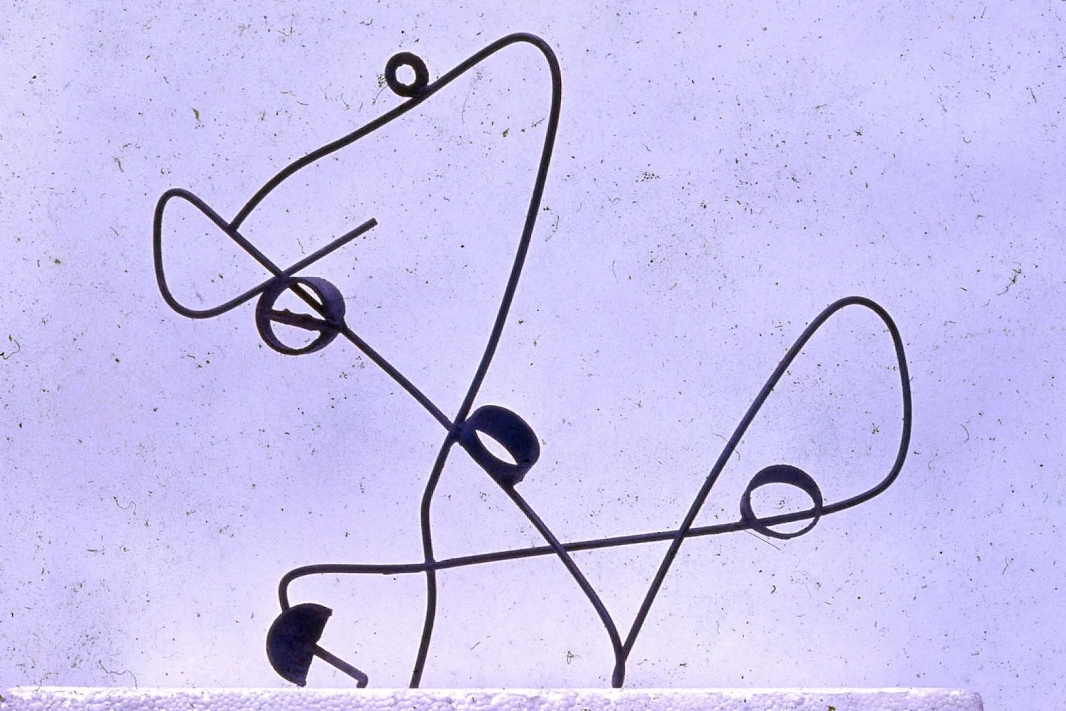 焦跃明 Jiao Yaoming 
顺柔的点、线、面  Smooth dots, lines, and planes 1983
金属焊接 Metal welding
Xiamen 