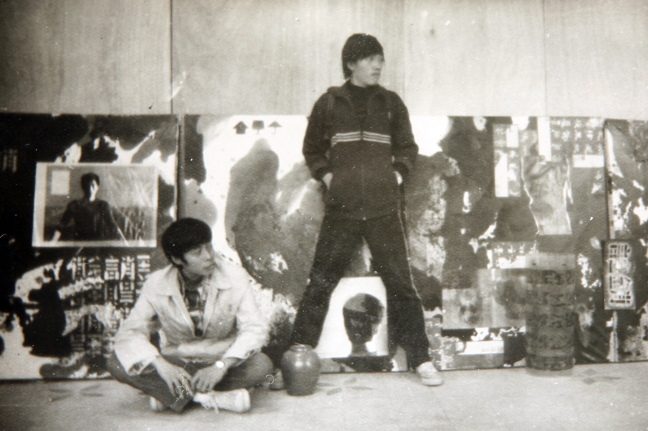 蔡立雄, 陈承宗 Cai Lixiong, Chen Chengzong 
Xiamen Dada—Exhibition of Modern Art 1986