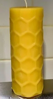 Hexagon Comb Beeswax Candle