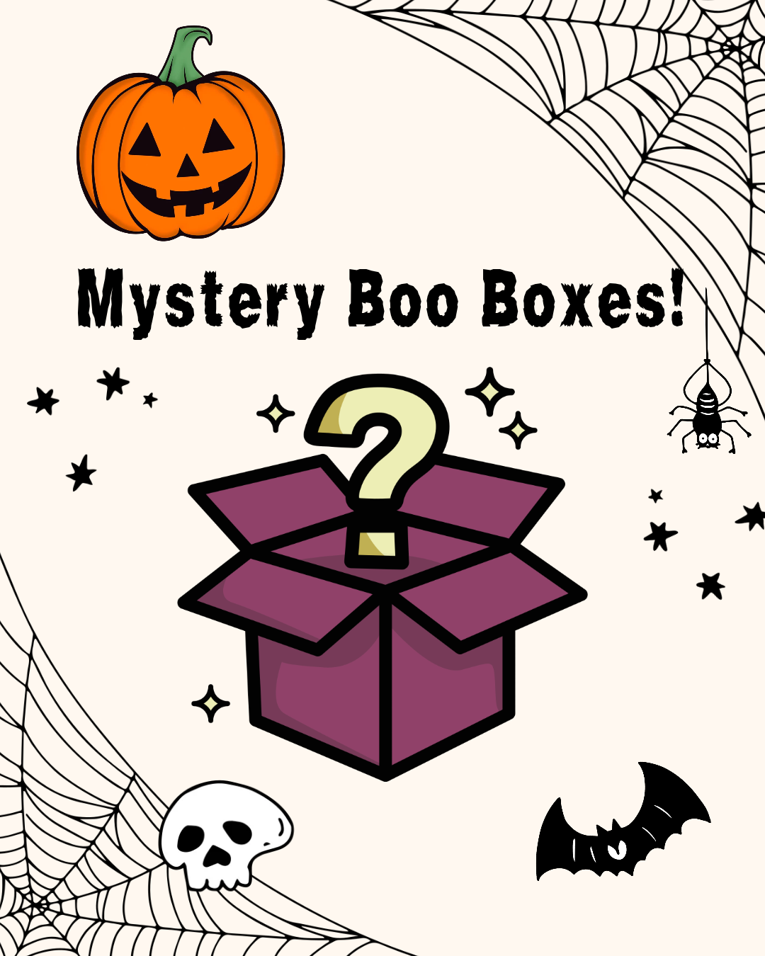 Mystery Boo Boxes