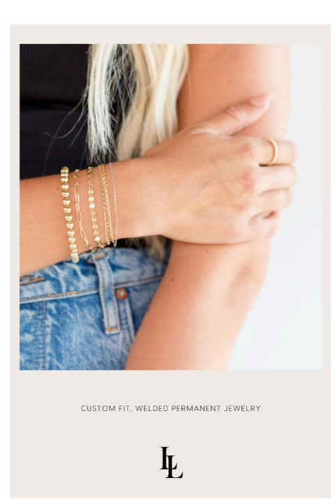 Permanent Jewelry pop-up
