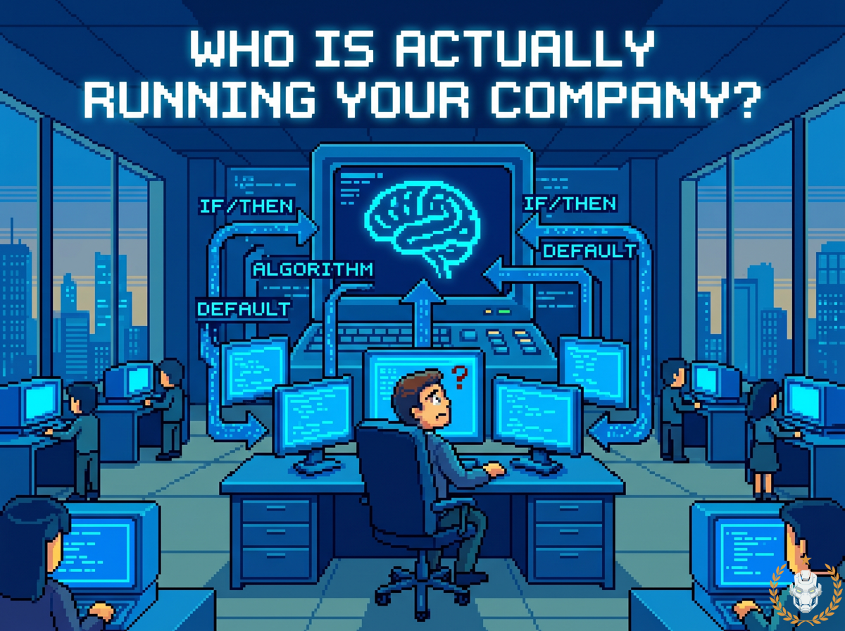 Who is actually running your company?