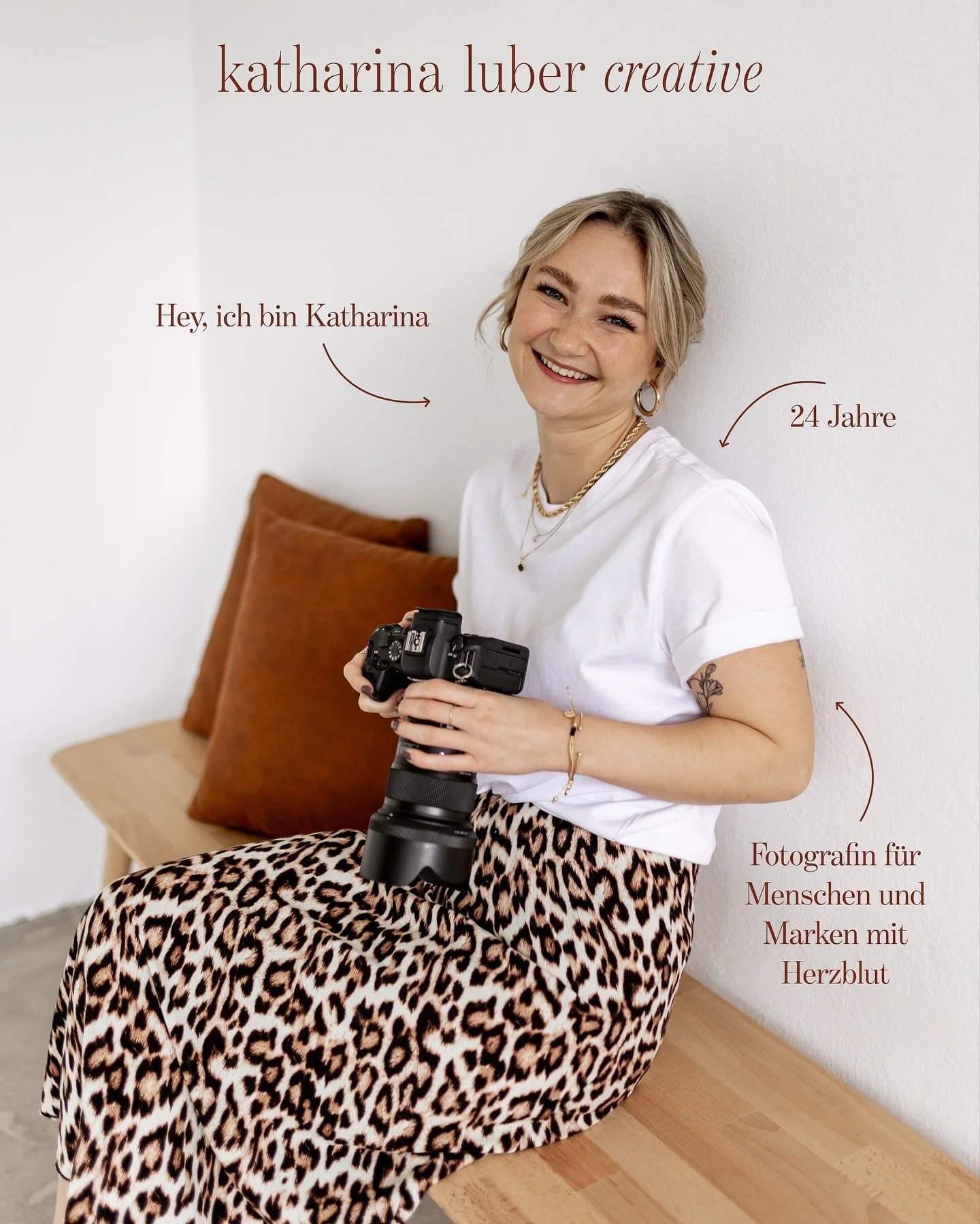 HEY, ICH BIN KATHARINA. 

Da hier immer wieder neue Menschen dazu kommen, dachte ich mir, es wird mal wieder Zeit f&uuml;r einen kleinen Vorstellungspost. 
Sch&ouml;n, dass du auf mein Profil gefunden hast! 🤍

Seit 2020 bin ich nebengewerblich als F