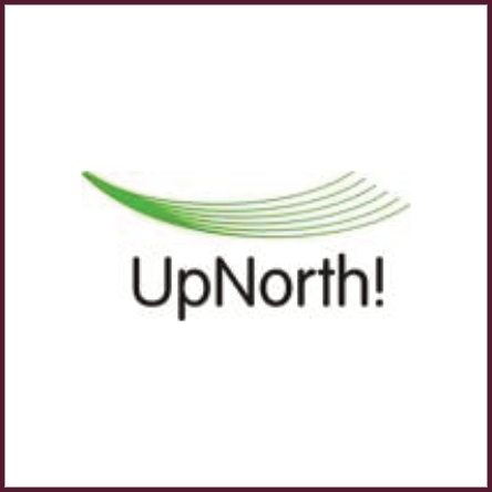 UpNorth! logo.