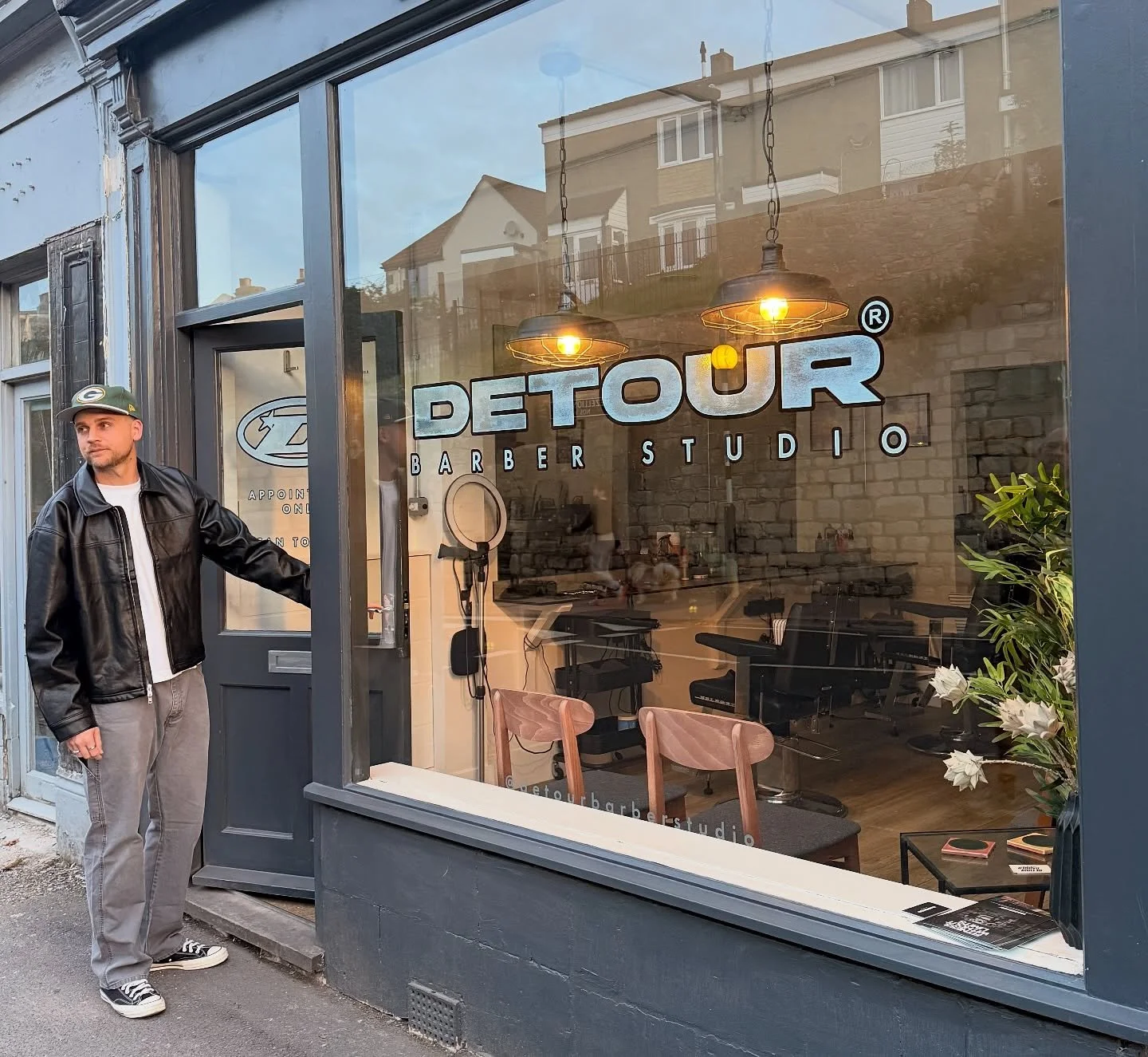 3 Years ago I got this 🔑 

We&rsquo;ve been building ever since 🧱

#detourbarber #bath