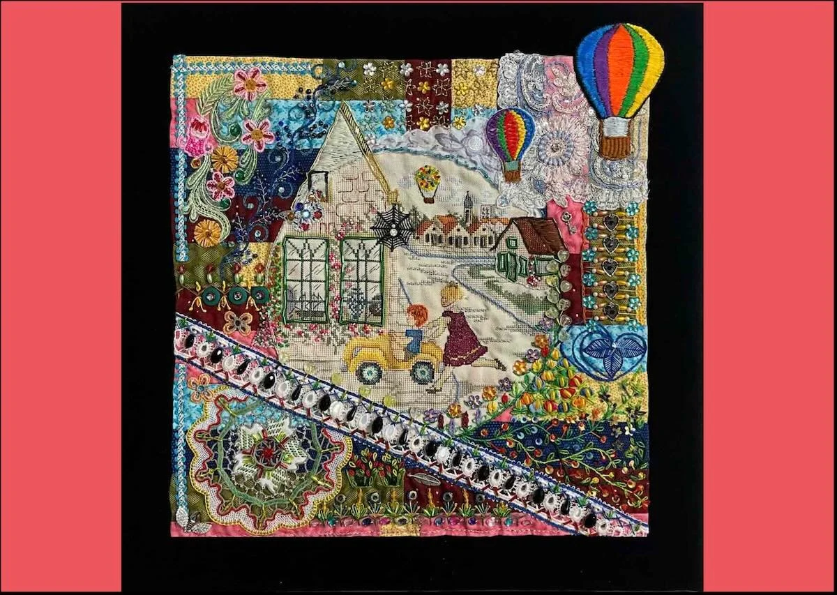 Mixed media wandkunst