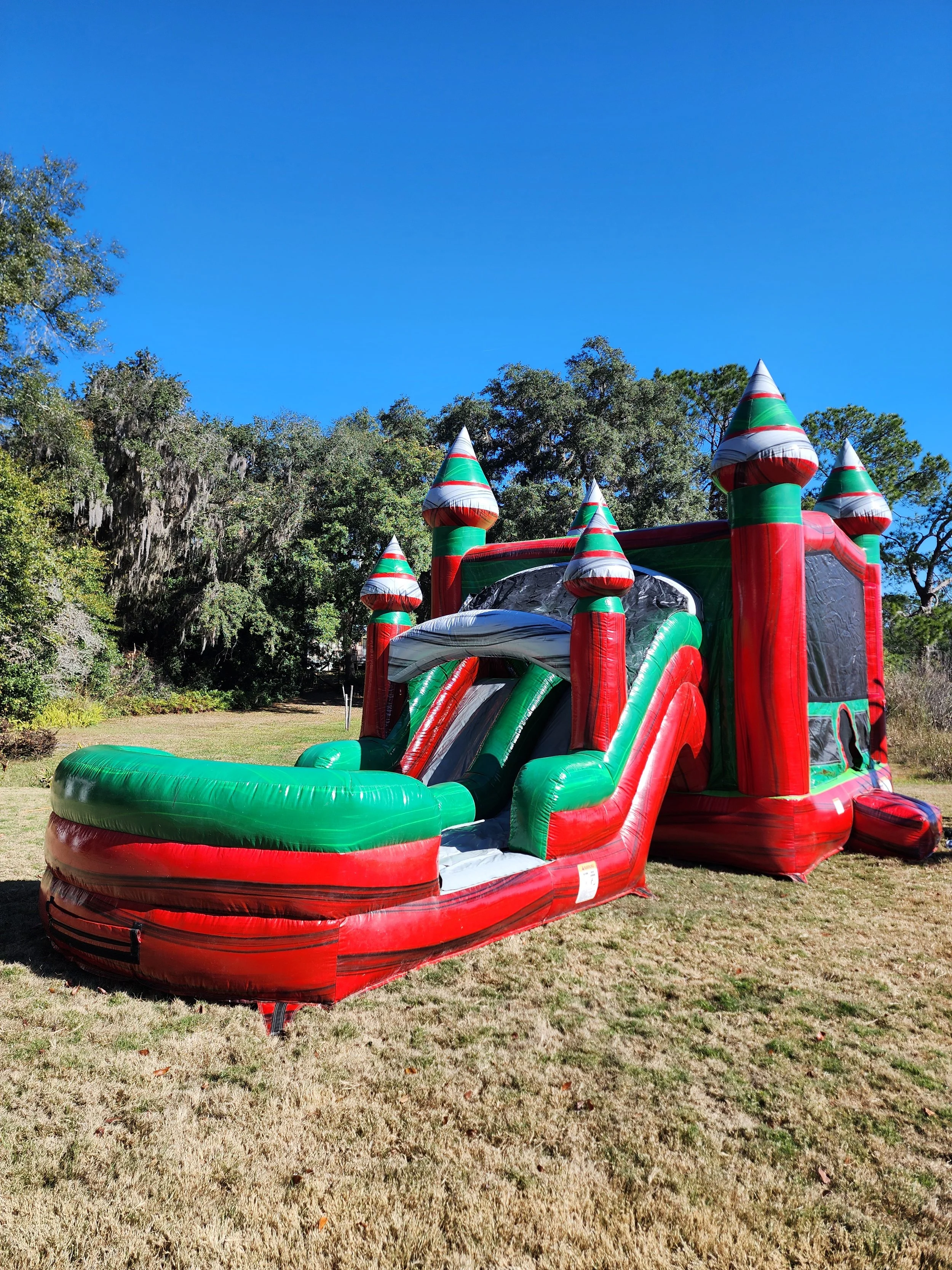 Our Melon Madness Bounce House Combo