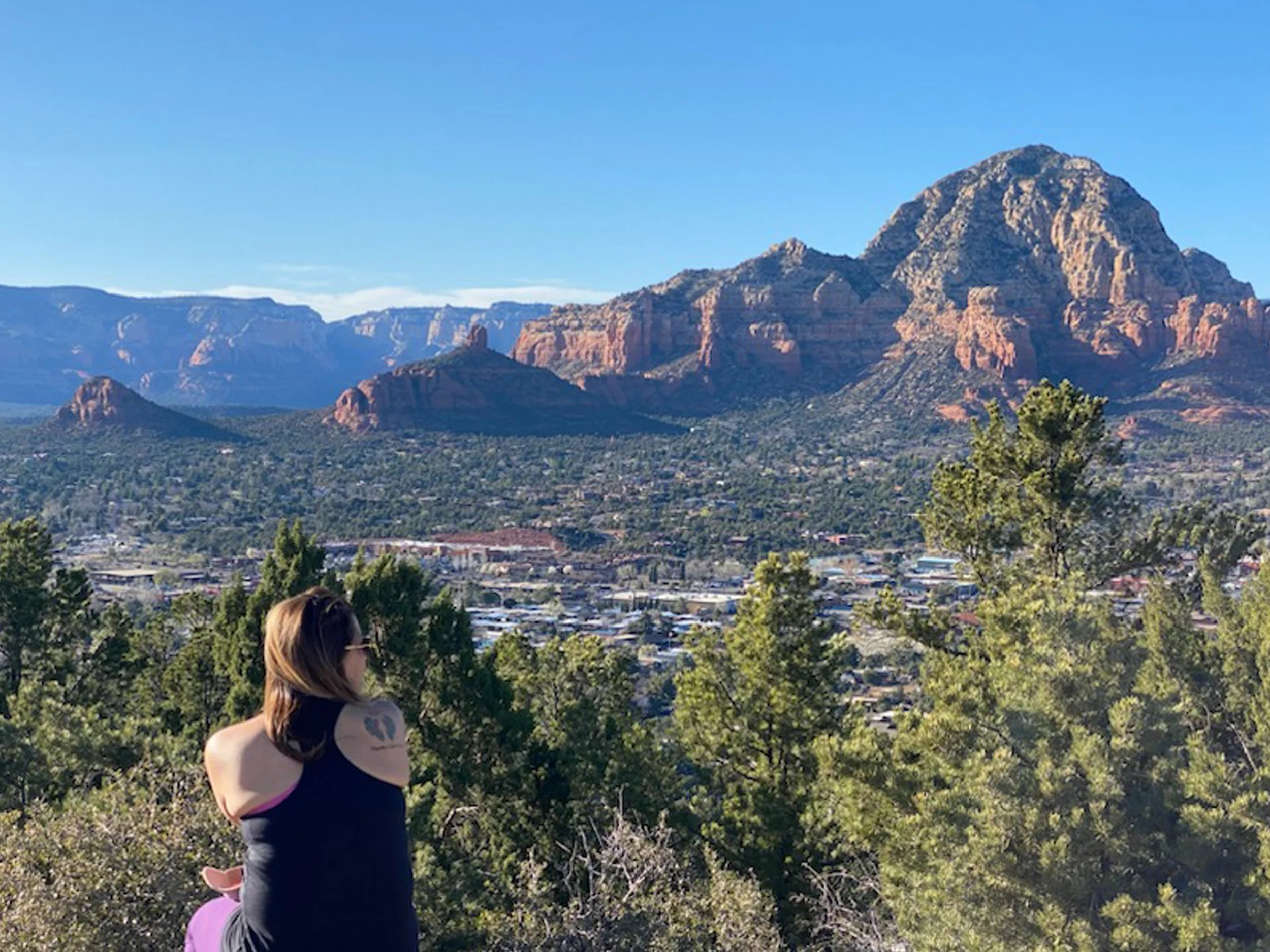 Relaxing while traveling in Sedona
