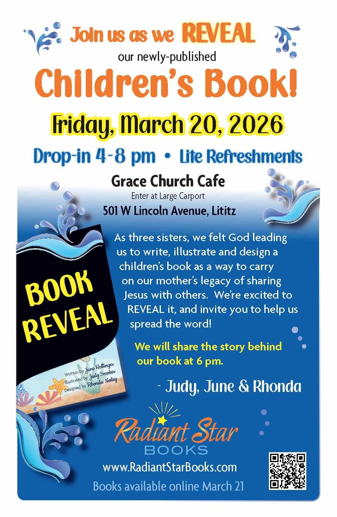 Book Reveal Event
