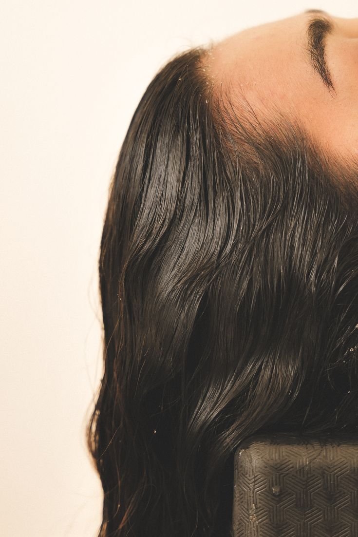Beaux cheveux après un Head Spa à La Maison Luma