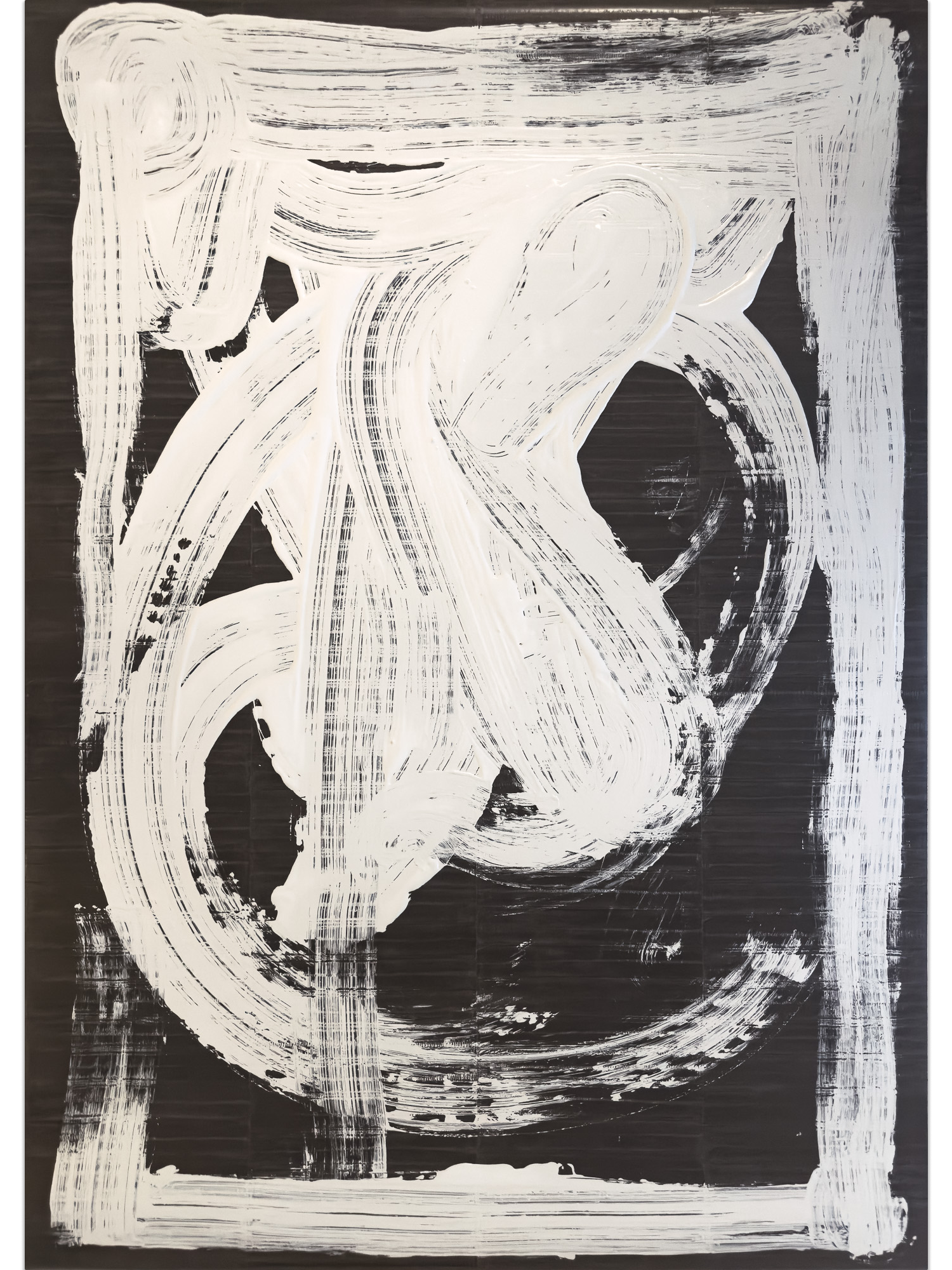 TWO WHITE BODIES 145x100 (sold)