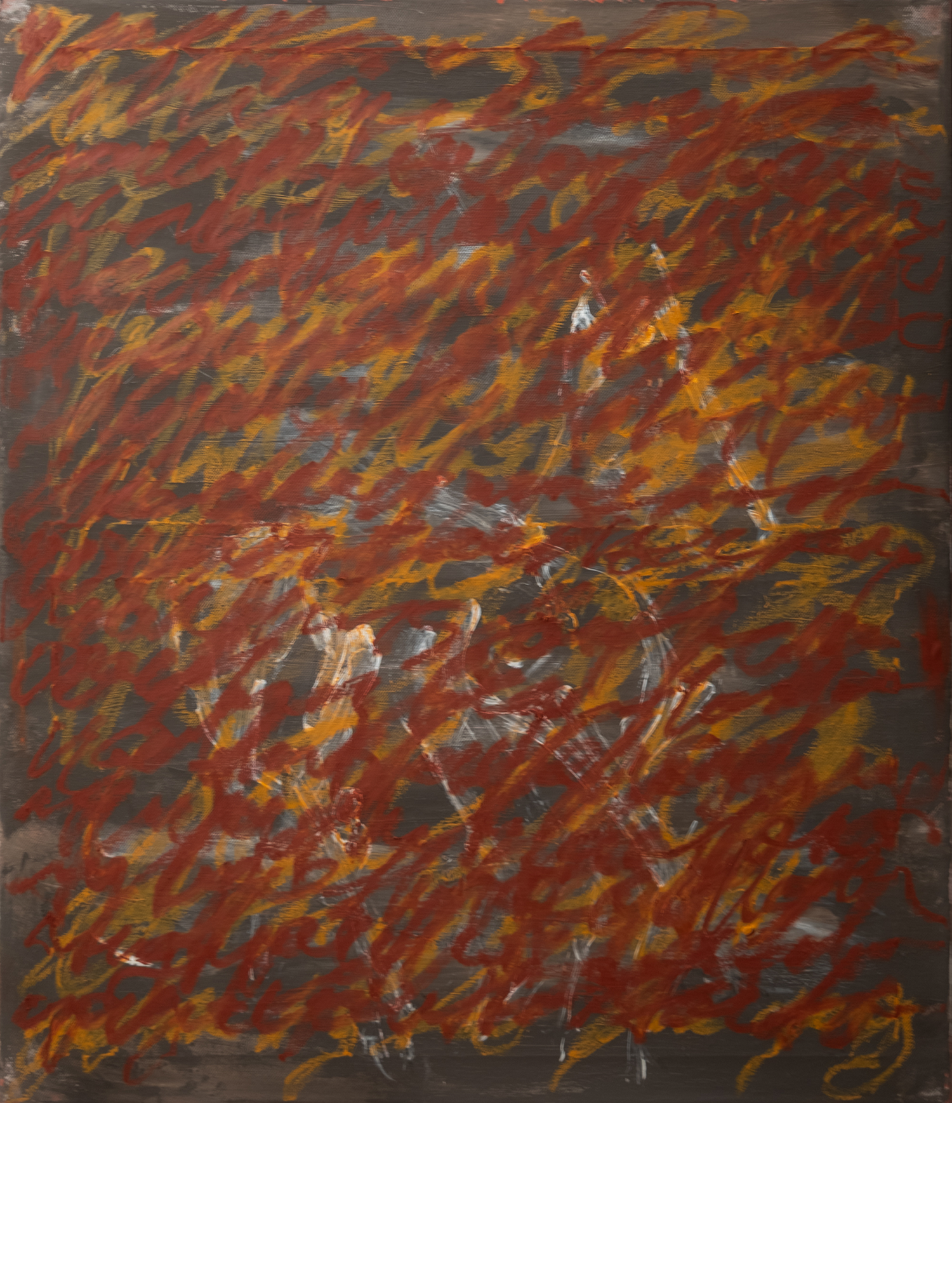 RED WRITING 70x60
