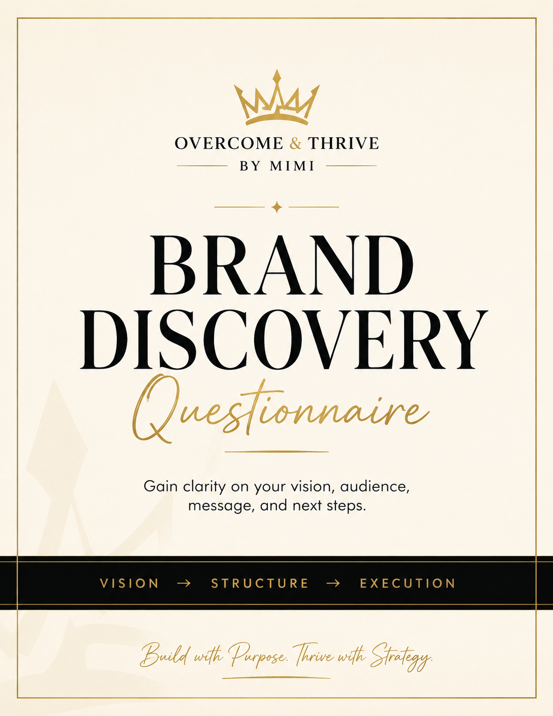 Brand Discovery Questionnaire