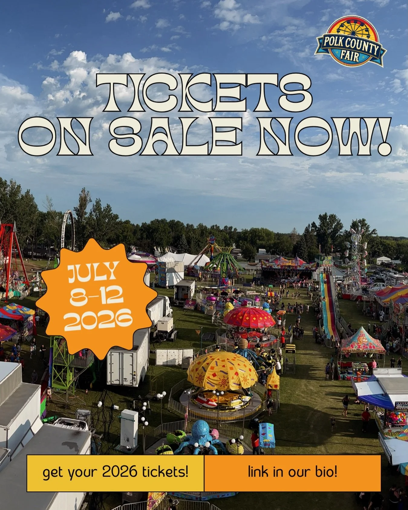 Get your tickets now! 🎟️ We can&rsquo;t wait to see you there! ☀️ 

Link in our bio &mdash;
https://amusement.magicmoneyllc.com/MagicMoney_Web/ETicket/UpcomingEvents